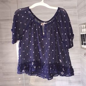 Abercrombie Peasant Top